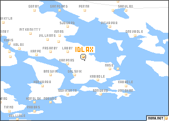 map of Idlax