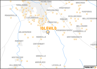 map of Idlewild