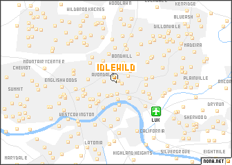 map of Idlewild