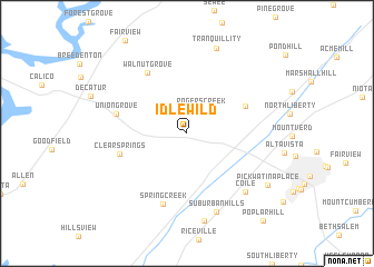 map of Idlewild