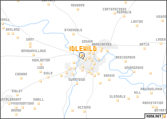 map of Idlewild