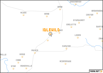 map of Idlewild