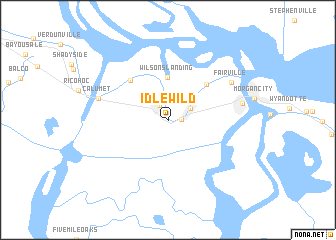 map of Idlewild