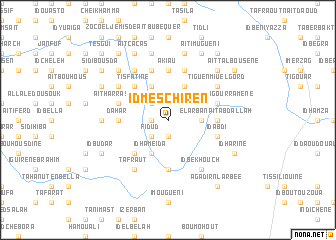 map of Idmeschiren