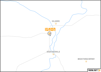 map of Idmon