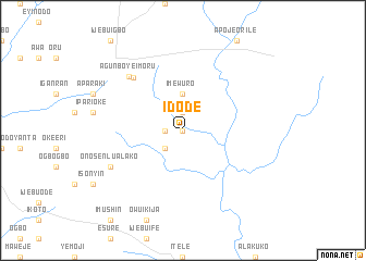 map of Idode