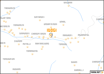 map of Idŏgi