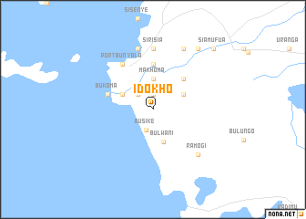 map of Idokho