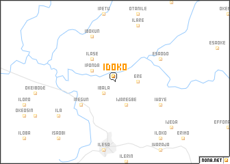 map of Idoko