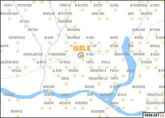 map of Idole