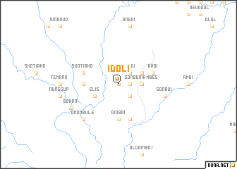 map of Idoli