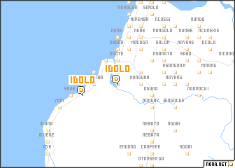 map of Idolo