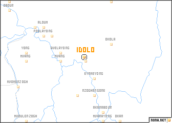 map of Idolo