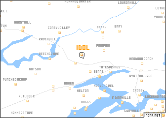 map of Idol