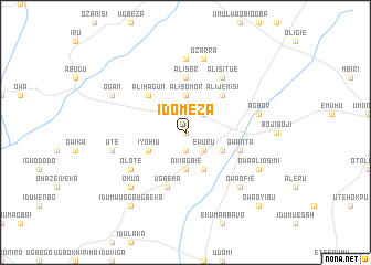map of Idomeza