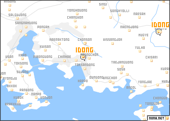 map of Idong