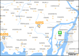 map of Idong
