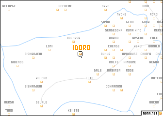 map of Īdoro