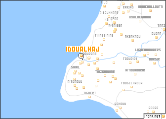 map of Id Ou Al Haj