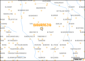 map of Id Ouanezid