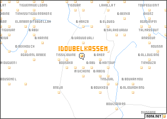 map of Id Ou Belkassem