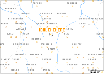 map of Id Ouchchene