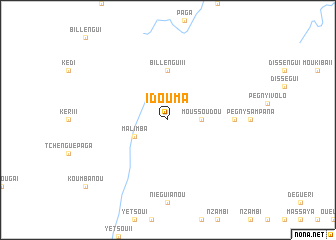 map of Idouma