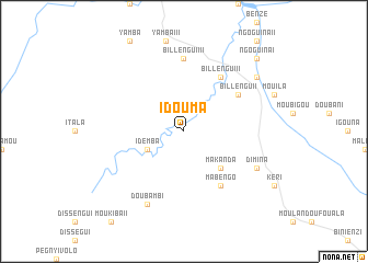 map of Idouma