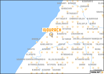 map of Id Ourach