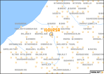 map of Id Oursa