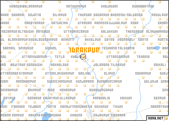 map of Idrākpur