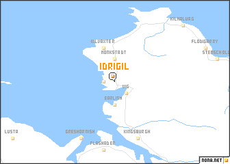 map of Idrigil