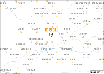 map of İdrisli