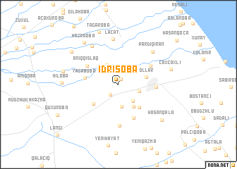 map of İdrisoba