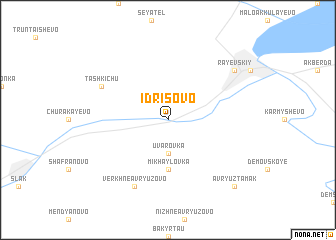 map of Idrisovo