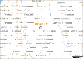 map of Id Salem