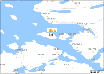 map of Idse