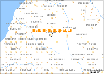 map of Id Sidi Ahmed Oufella