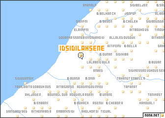 map of Id Sidi Lahsene