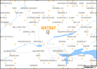 map of Idstedt