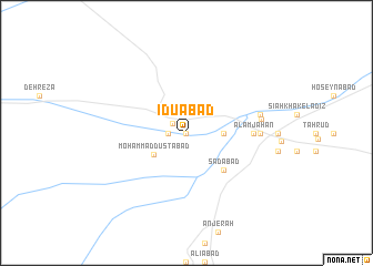 map of ‘Īdūābād