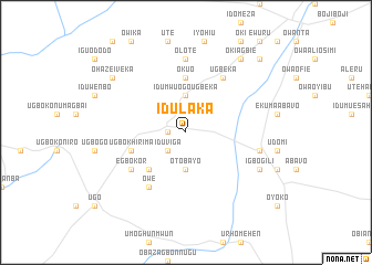 map of Idulaka