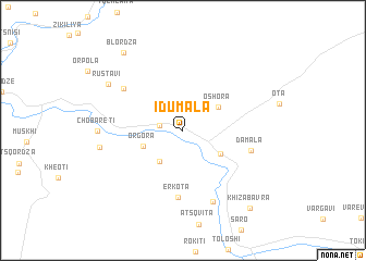 map of Idumala