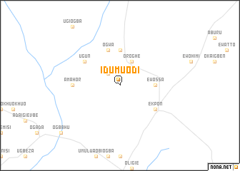 map of Idumuodi