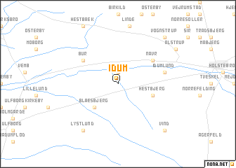 map of Idum