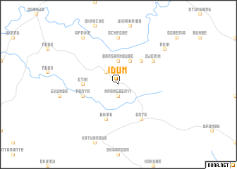 map of Idum