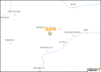 map of Iduna