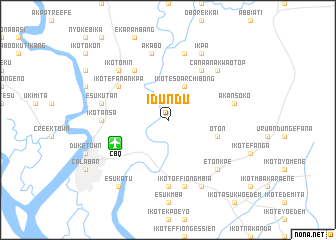 map of Idundu