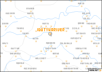 map of Idutywa River