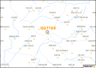 map of Idutywa